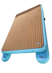 Estera de agua inflable, plataforma de 20cm de <span class=keywords><strong>espesor</strong></span>, muelle <span class=keywords><strong>flotante</strong></span> para yates, estera de natación <span class=keywords><strong>flotante</strong></span> para entretenimiento acuático - Product Image 4