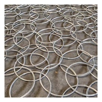 Filet de protection contre les chutes de roche flexible en acier galvanisé à haute résistance, tissage simple, durable, pour autoroute, chemin de fer