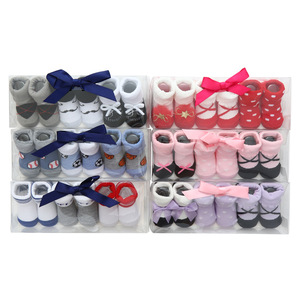3 Pares de <span class=keywords><strong>Calcetines</strong></span> para Bebé, <span class=keywords><strong>Calcetines</strong></span> Retro de Primavera para Bebé, <span class=keywords><strong>Calcetines</strong></span> de Algodón para Caminar - Product Image 1