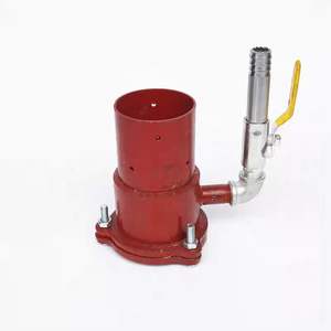 Plaques en caoutchouc supérieures et inférieures de la machine à bétonnière, buses à connexion rapide et plaques de revêtement en acier pour tuyaux de bétonnière résistantes à l'usure - Product Image 3