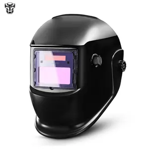 DEKO DKMZ350 Nero Casco di Saldatura per MIG MMA TIG Saldatore di Lavoro di Saldatura Automatica Oscuramento Solar Powered Casco