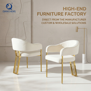 Juego Cómodo de <span class=keywords><strong>6</strong></span> <span class=keywords><strong>Sillas</strong></span> de Comedor con Reposabrazos de Fabricante para Proyecto Diseño de Mobiliario Patentado Silla de Comedor Comercial para Hostelería - Product Image 1