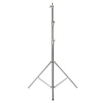 Trépied de support d'éclairage professionnel en acier inoxydable de 2 m avec anneau lumineux sans fil portable pour caméra vidéo