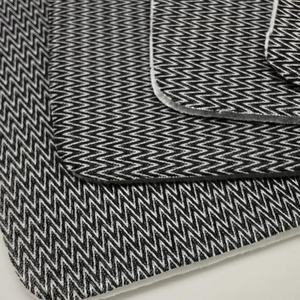 Zapatos de Jacquard Brillante con Patrón de Rayos Suaves <span class=keywords><strong>y</strong></span> <span class=keywords><strong>Tela</strong></span> Brillante de Nailon - Product Image 2