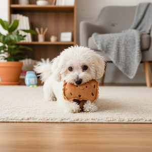 Juguetes <span class=keywords><strong>de</strong></span> <span class=keywords><strong>Peluche</strong></span> Personalizados en Forma <span class=keywords><strong>de</strong></span> Pan, Leche y Galletas para Perros con Sonido para Aliviar el Estrés - Product Image 2