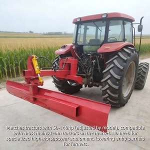 Nieuwe zware hydraulische landbouw-afwerkmachine voor het egaliseren van landbouwgrond, geschikt voor thuisgebruik, met kernlager. - Product Image 2