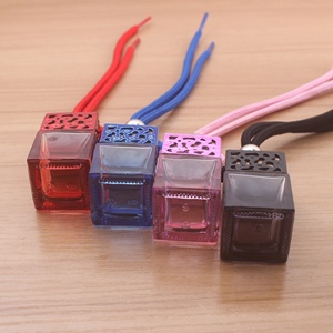 Bình Khuếch Tán Hương Thơm Ô Tô 6Ml Chai Màu Đen Bình Thủy Tinh Hình Vuông Nhiều Màu Máy Khuếch Tán Hương Thơm Treo Tự Động Làm Mát Không Khí - Product Image 5