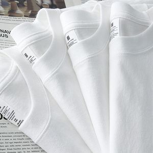 High Quality Pure Cotton <strong>Plain</strong> <strong>White</strong> Mens T Shirt Custom Logo Pattern for Printing Men's T-shirts Short Sleeve <strong>Tee</strong> with Logo - Product Image 2