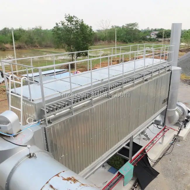 Sistema de colector de polvo de bolsa industrial Filtro de Casa de Bolsa utilizado para planta de asfalto