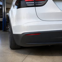 Réflecteur de pare-chocs arrière droit pour Tesla Model X 2016-2022, lumière de réflecteur de pare-chocs arrière rouge ABS, remplacement 1034343-00-C