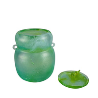 Pot à thé en verre créatif en forme de gourde unique, utilisant un procédé de déparaffinage, utilisé pour la décoration de la maison, services à thé