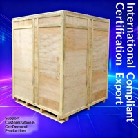 Caisses en bois standard sans fumigation, sur mesure, pour la logistique et l'emballage cadeau