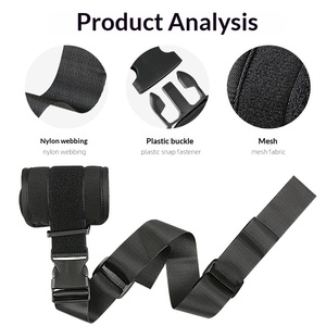 Sangles de contention en <span class=keywords><strong>plastique</strong></span> à fixation rapide pour les membres, pour poignets et chevilles, anti-rayures, anti-traction, pour fixation sur <span class=keywords><strong>tube</strong></span> - Product Image 3