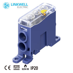 Connecteurs de câblage électrique modulaires <span class=keywords><strong>sur</strong></span> <span class=keywords><strong>rail</strong></span> <span class=keywords><strong>DIN</strong></span> avec couvercle transparent, borniers à vis pour usage automobile - Product Image 2