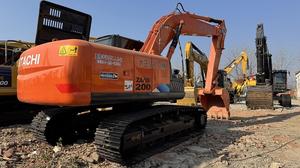 Excavadora Usada Japonesa 95% Nueva, Hitachi ZX200 Original de 20 Toneladas, Excavadora de Cadenas Hitachi 200 de Segunda Mano en Venta - Product Image 2