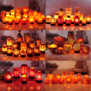 2023 nóng bán hàng <span class=keywords><strong>Dimmable</strong></span> ánh sáng tùy chỉnh màu hồng tự nhiên Himalaya tinh thể muối đá màu sắc bầu không khí Muối đèn - Product Image 6