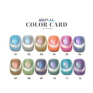 Esmalte de Uñas en Gel UV JTING de Alto Brillo, No Tóxico, Secado Rápido, Efecto Ojo de Gato Magnético Aurora Universal, para Salón de Belleza - Product Image 3