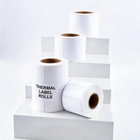 Etiquetas Térmicas Directas Removibles, Libres de BPA, 2x1 3x2 4x6 Pulgadas, Adhesivo Sin Residuos, para Impresoras Zebra, Brother, DYMO