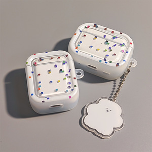 Étui pour écouteurs AirPods 4, coque de protection Pro 3, enveloppe simple en couleur pleine, cadre à clip rapide, étui pour écouteurs antichoc - Product Image 1