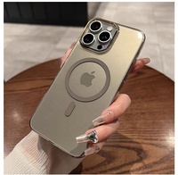 Coque de téléphone magnétique transparente Hd non jaunissante pour iPhone 16 pro max étui de chargeur sans fil rigide Ultra-mince accesorrie de téléphone