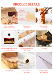 Tùy chỉnh không dính không thấm mỡ dùng một lần nhà bếp BBQ nướng giấy da giấy Jumbo cuộn 50 mét - Product Image 4