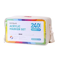 Ensemble de marqueurs acryliques Languo modèle M720, pour étudiants, dessin, mélange de couleurs, 288 couleurs