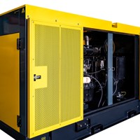 Groupe électrogène diesel triphasé industriel 20 kW, puissance de sortie continue 110/220 V 50/60 Hz, type silencieux, ATS, alimentation de secours