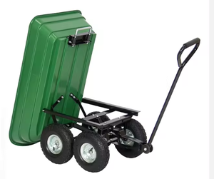 ผลิตภัณฑ์ที่ดีที่สุดล่าสุดที่ปรับแต่งในอุตสาหกรรม รถเข็นมินิโพลีสีเขียวทนทานสําหรับงานหนัก รถเข็นสวน รถเข็นเครื่องมือ รถสาลี่ - Product Image 2