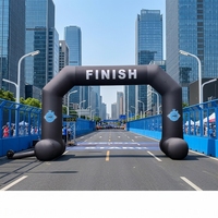 Arche gonflable personnalisée pour événements sportifs en plein air, ligne de départ/arrivée, pour courses sportives et publicité gonflable
