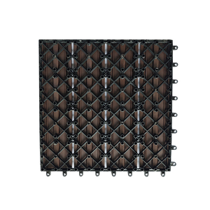Venta Directa de Fábrica, Muchos Estilos de Suelos de Exterior para Jardín, WPC Antideslizante, Impermeable, Cuadrados, Encastrables - Product Image 2