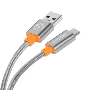 สาย USB 3.1ถึง USB-C สำหรับ Chromebook Pixel Charger USB-C สายโลหะเชลล์