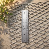 Panneau de treillis métallique expansé en aluminium, taille personnalisée, léger, résistant à la corrosion, pour grille, plafond et cloison