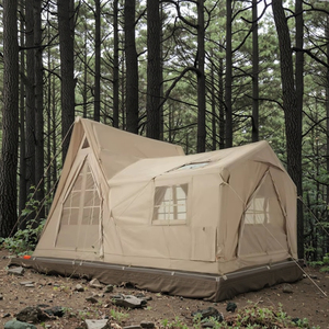 Tenda gonfiabile antivento e impermeabile del precursore 13sqm della famiglia con il disegno del triangolo per le gite all'aperto - Product Image 2