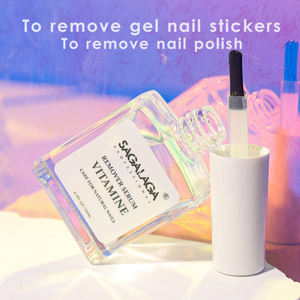 Sérum Dissolvant SAGALAGA à la Vitamine E pour Vernis à Ongles Séché à l'Air, Flacon de 15 ml, Logo Personnalisé - Product Image 4