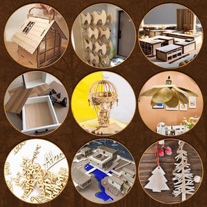 Láminas de Madera Natural de 1.5-6 mm, Corte Láser Comercial, Madera Contrachapada de Tilo, Láminas de Tilo para Manualidades, Rompecabezas 3D y Juguetes - Product Image 6