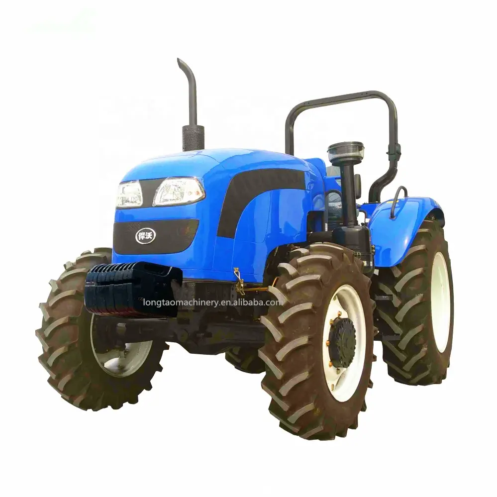 Traktor çiftlik traktörü 50hp 60hp çin ucuz tekerlekli traktör tarım makinesi