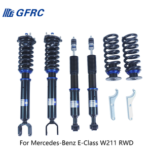 Suspensión Coilover monotubo de alto rendimiento para <span class=keywords><strong>Mercedes</strong></span> Benz Clase E <span class=keywords><strong>W211</strong></span> 2002-2009 Amortiguación/Amortiguador ajustable en altura - Product Image 1
