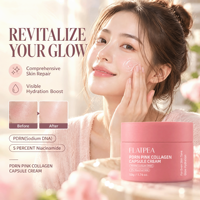 Crème de soin coréenne PDRN au collagène rose, hydratation intense, uniformisation du teint, anti-âge, crème pour le visage, OEM, marque privée