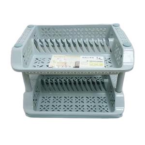 <span class=keywords><strong>Escurridor</strong></span> <span class=keywords><strong>de</strong></span> <span class=keywords><strong>Platos</strong></span> <span class=keywords><strong>de</strong></span> Plástico <span class=keywords><strong>de</strong></span> 2 Niveles para Cocina, Bandeja <span class=keywords><strong>de</strong></span> Almacenamiento, <span class=keywords><strong>Escurridor</strong></span> <span class=keywords><strong>de</strong></span> Cubiertos - Product Image 4