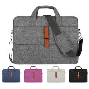 Une épaule Portable PU sac d'<span class=keywords><strong>ordinateur</strong></span> unisexe sac à main LOGO imprimer femmes cahier porte-documents hommes tablette couverture personnalisé sacs pour <span class=keywords><strong>ordinateur</strong></span> portable - Product Image 2