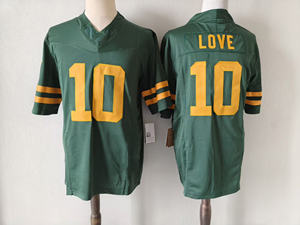 2025 erkekler yeşil Bay 10 aşk 1 Parsons 0 altın 8 Golden 4 faamerican amerikan futbolu Jersey dikişli gömlek spor Tops Jersey - Product Image 4