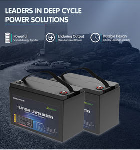Lood Zuur Batterij Vervanging Lifepo 4 12V 100ah Batterij Zonne-Energie Voor Golfkar Rv Boot - Product Image 2