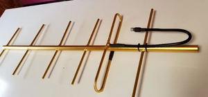 เสาอากาศ Yagi Gold 6 ขา รุ่น Y400G/6 เชื่อมต่อแบบ Fully Welded  ความถี่ 400-470MHz 433MHz 868MHz 915MHz 406-430Mhz กำลังขยายสูง 10dBi สำหรับวิทยุสมัครเล่น - Product Image 5