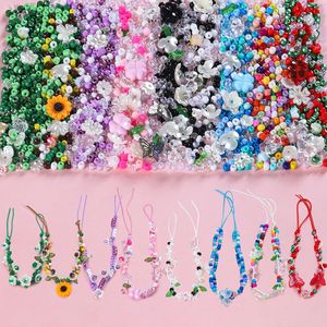 Acrylic Glass Mixed <b>Bead</b> Set Diy Jewelry Accessories Bracelet Phone Chain Small Size Manual Craft Supplies Yiwu Origin - Product Image 1