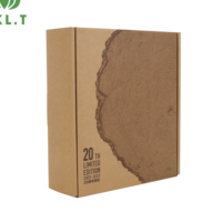 Scatola in Cartone Ondulato Personalizzata per Design Aeronautico con Laminazione Opaca e Rivestimento UV per Imballaggio con Stampa del Marchio