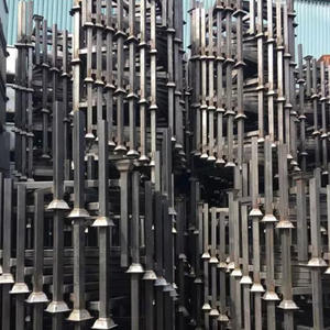 Almacenamiento de palés de hierro Metal soldado apilable Durable acero resistente poste palé andamio Stillages - Product Image 6