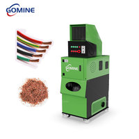Machine de recyclage et de broyage de câbles électriques en cuivre Gomine, machine de séparation de câbles à vendre, de haute qualité