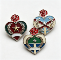Fabricant de badges et épingles de revers, articles en métal, broches en forme de pièce de monnaie, épingles en émail souple et dur, personnalisables avec logo, vente en gros