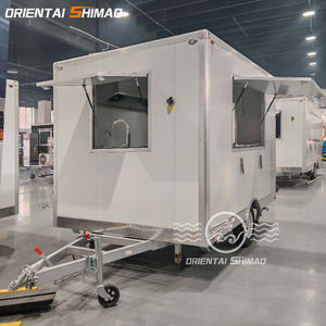 ผู้นำเข้ารถขายอาหารเคลื่อนที่ขนาดเล็กแบบมาตรฐานออสเตรเลีย รถพ่วงขายอาหารพร้อมอุปกรณ์ครบครัน - Product Image 1