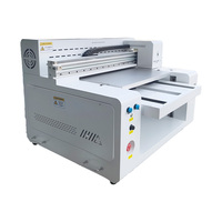 Imprimante UV DTF tout-en-un CMYK W Vernis numérique A3 A4 avec double tête d'impression XP600, imprimante UV à rouleau plat 6050